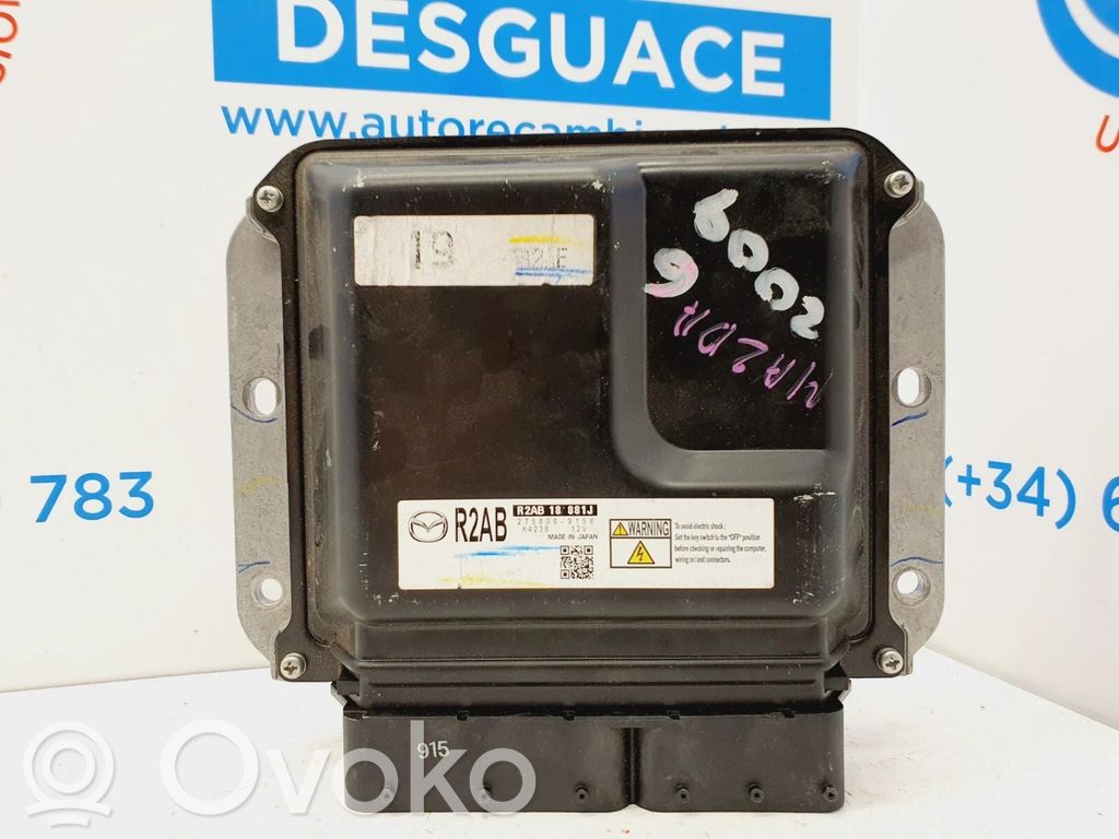 Engine control unit/module ECU   2758009156,2758009156,R2AB18881J