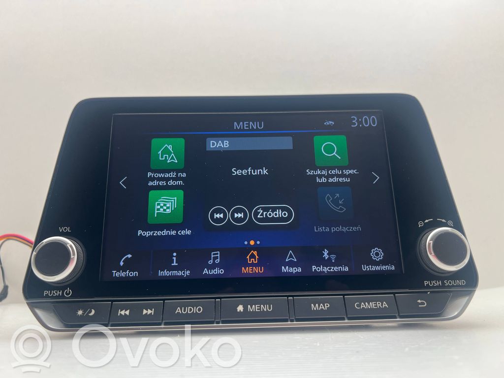 Nissan Juke II F16 Unitate principală radio/CD/DVD/GPS 