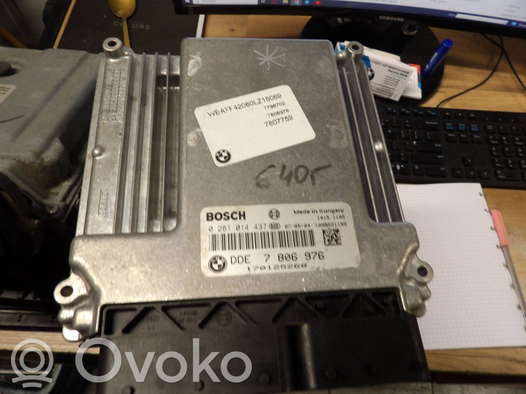 Moottorin ohjainlaite/moduuli   7806976,0281014437,170125268