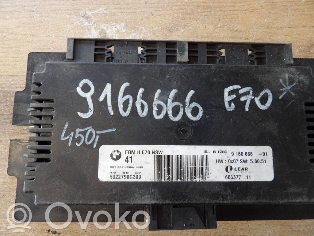 BMW X5 E70 Sonstige Steuergeräte / Module 