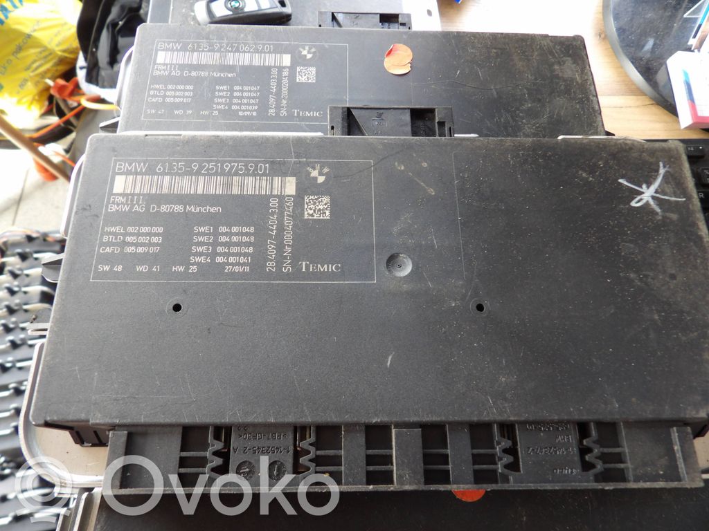 BMW 5 F10 F11 Sterownik / Moduł świateł LCM 