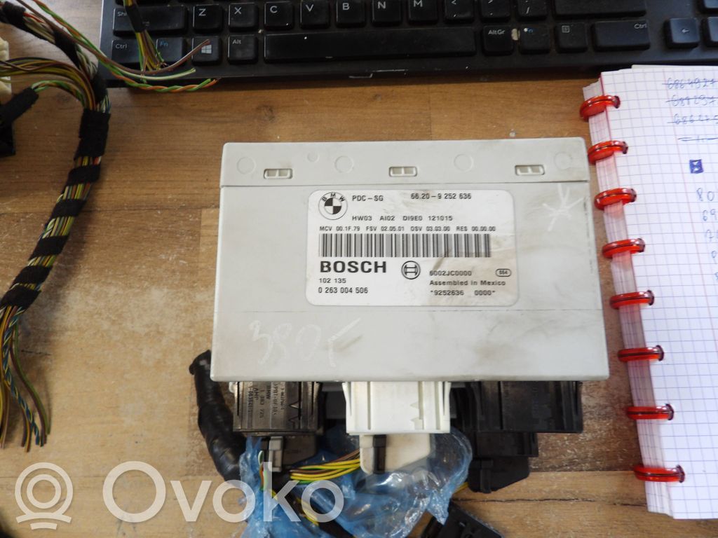 Parking PDC control unit/module   9252636,0263004506,6002JC0000