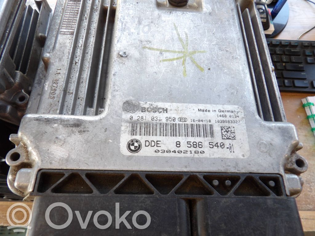 Engine control unit/module   8586540,0281031950,030402180