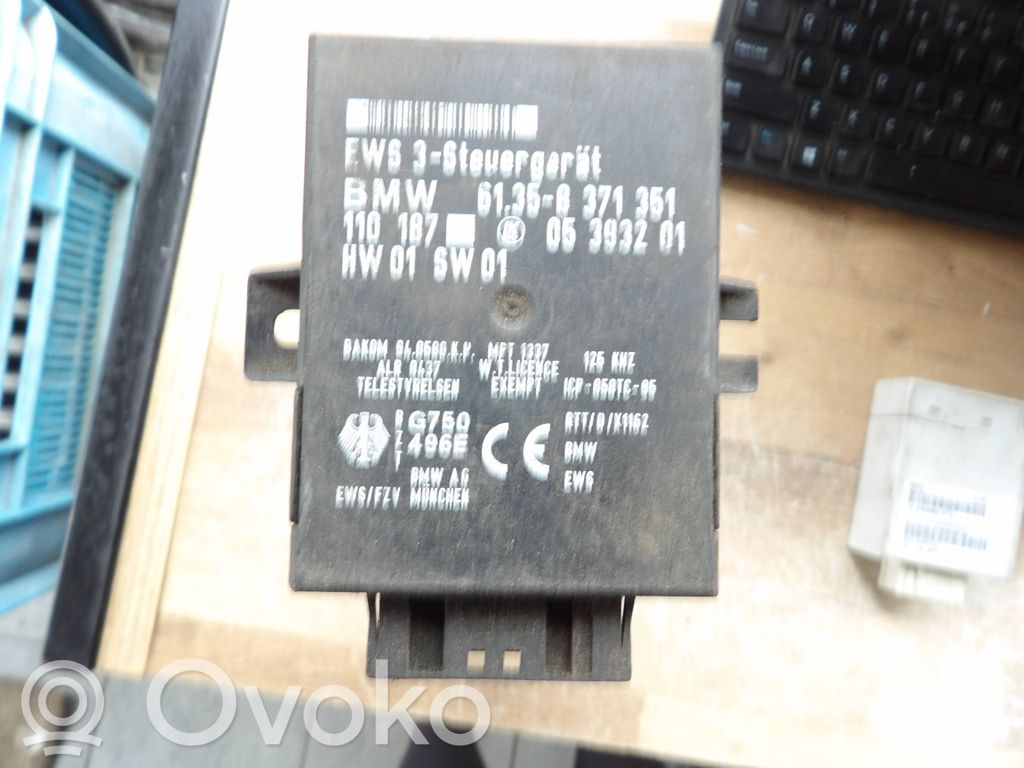 Unité de commande dispositif d'immobilisation   8371351,61358371351,05393201