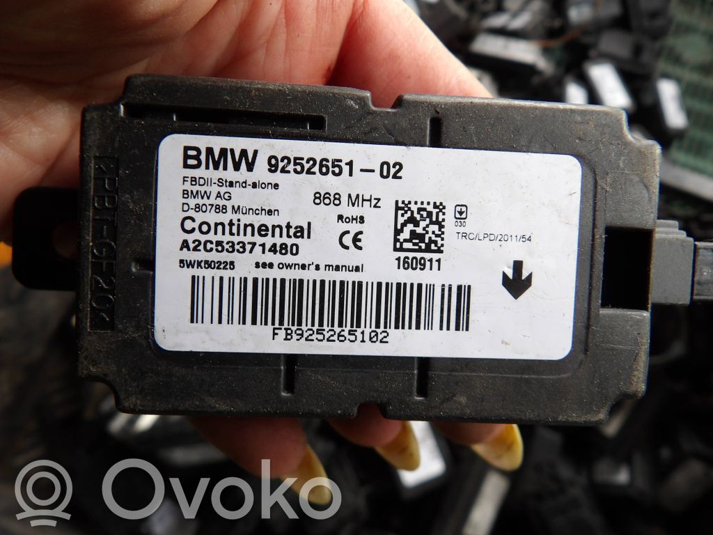 BMW 7 G11 G12 Inne komputery / moduły / sterowniki 
