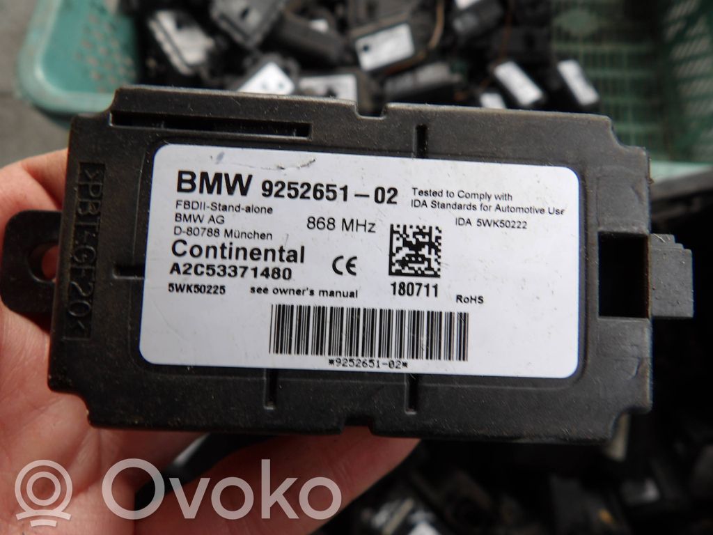 BMW 7 G11 G12 Altre centraline/moduli 