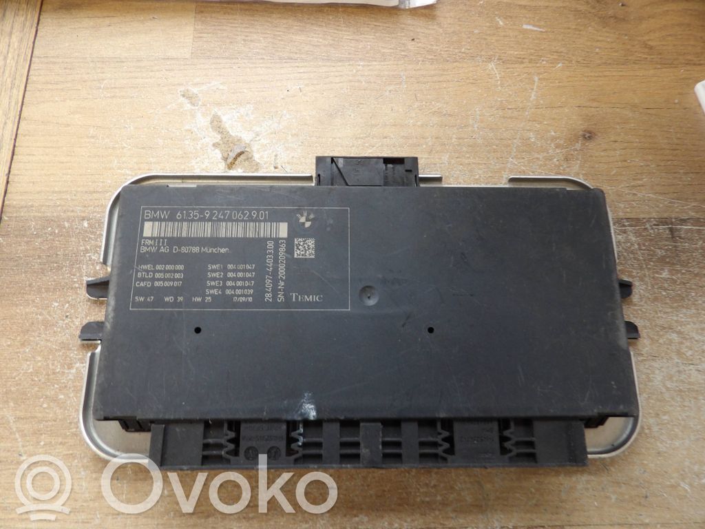 BMW 5 F10 F11 Sterownik / Moduł świateł LCM 