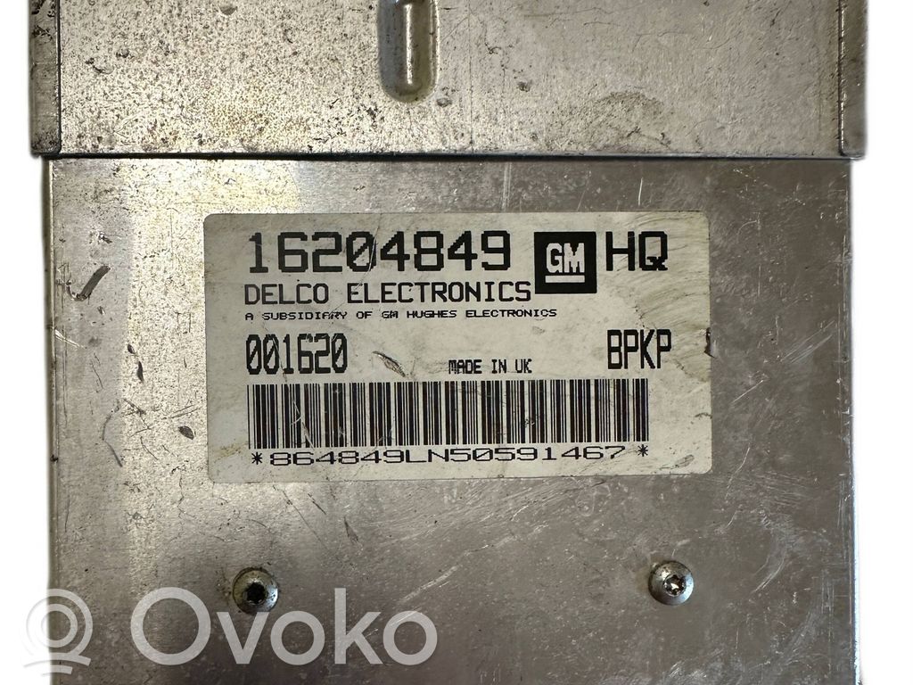 Engine control unit/module   16204849