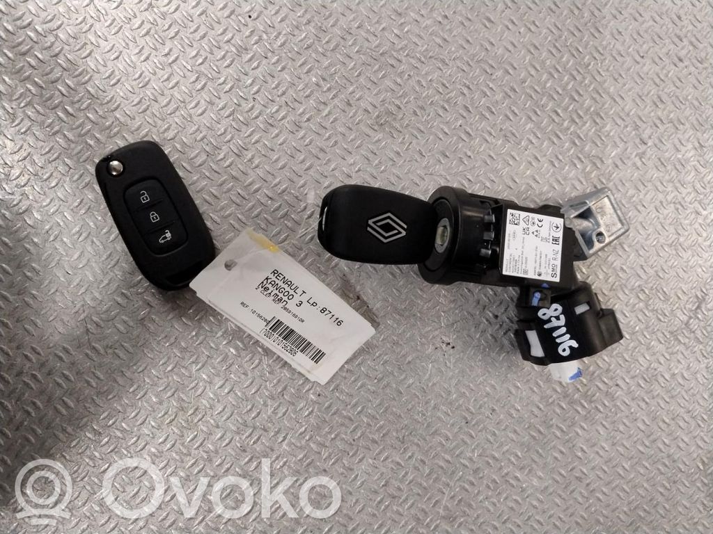 Renault Kangoo III Steering wheel lock 