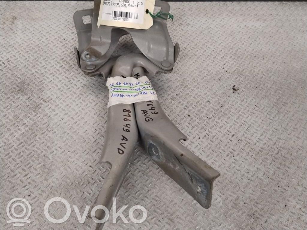 Renault Koleos I Engine bonnet/hood hinges 