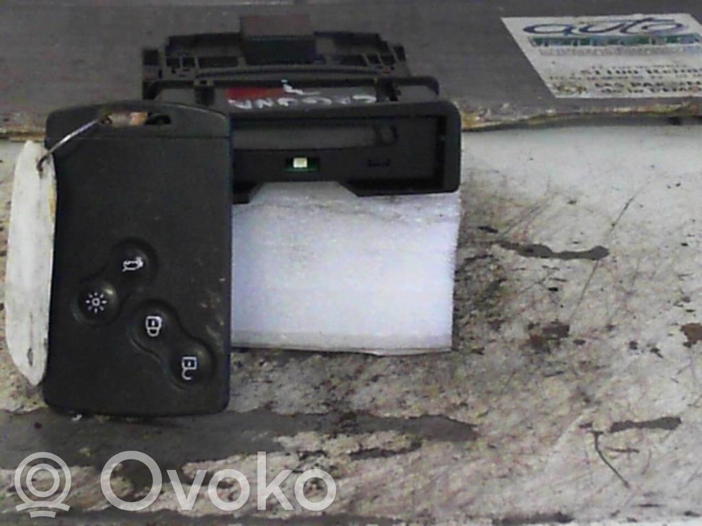 Renault Laguna III Ignition key card reader 