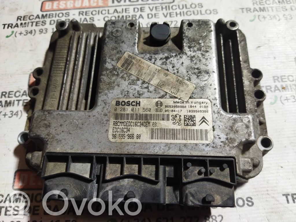 Peugeot 206 Engine control unit/module 