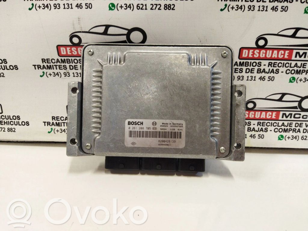 Engine control unit/module   8200428139,0261208705
