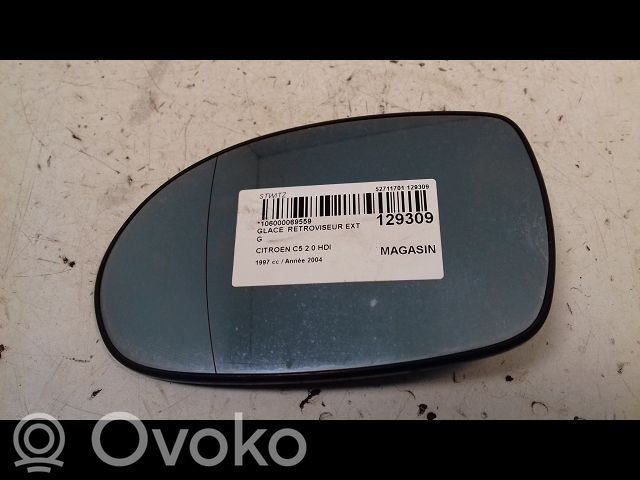 Citroen C5 Spoguļa stikls 