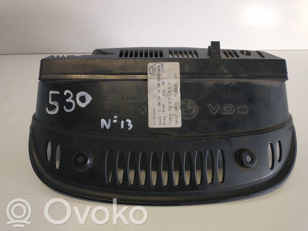 BMW 5 E60 E61 Monitor / wyświetlacz / ekran 