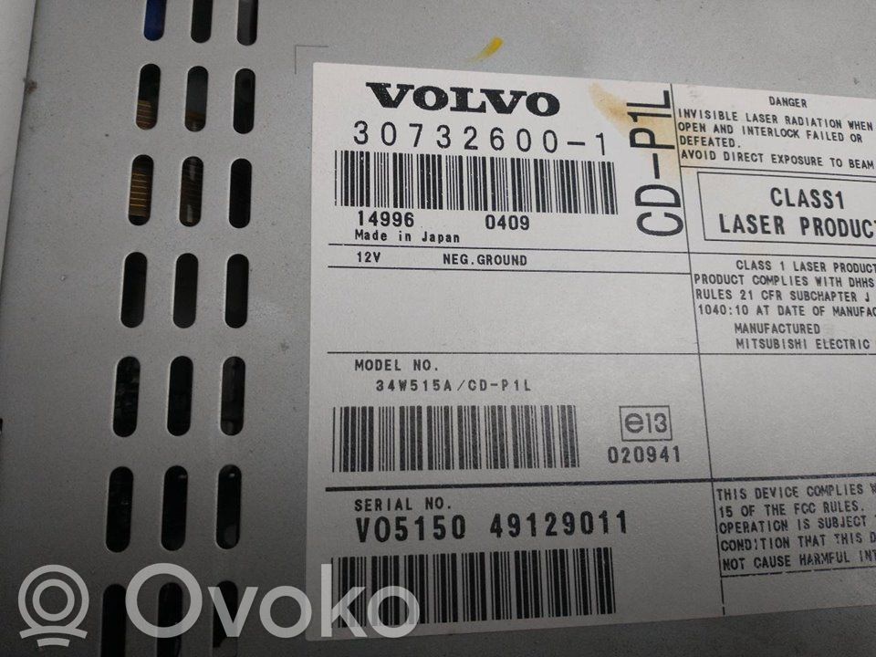 Volvo S40, V40 Unitate principală radio/CD/DVD/GPS 