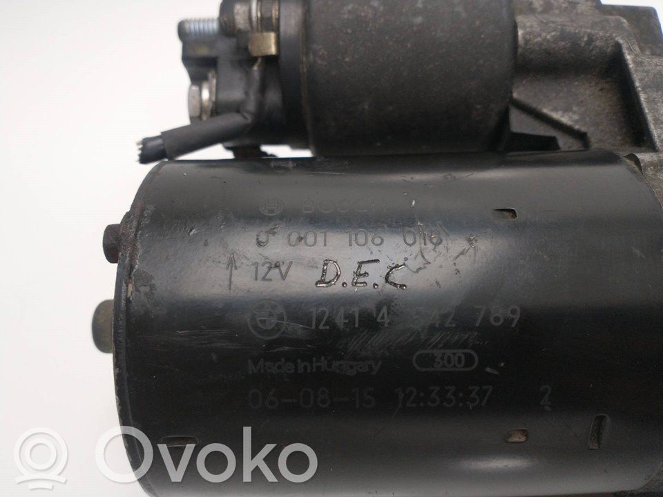 Motor de arranque   12414542789,0001106018,12414542789