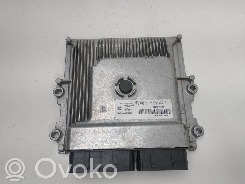 Engine control unit/module   9823238580,A2C1444650001,9823238580