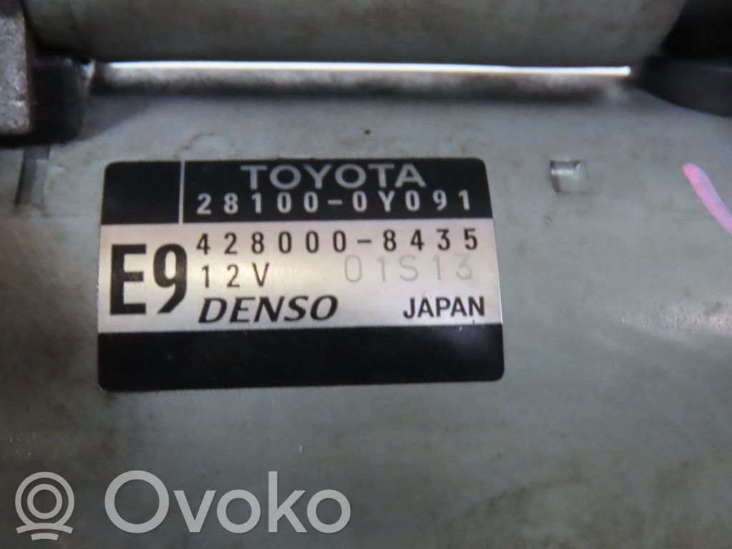 Toyota Yaris Motor de arranque 