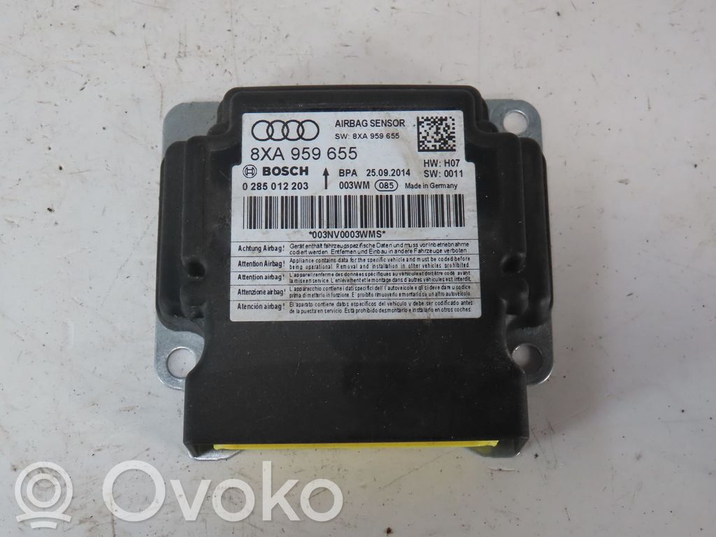 Airbag control unit/module   8XA959655A