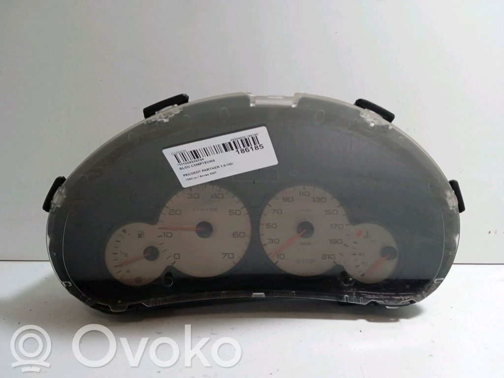 Peugeot Partner Speedometer (instrument cluster) 