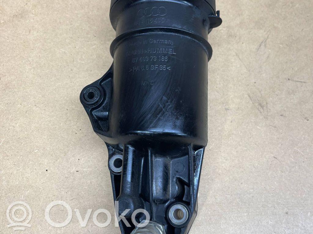 Audi Q7 4L Mocowanie / uchwyt filtra oleju 