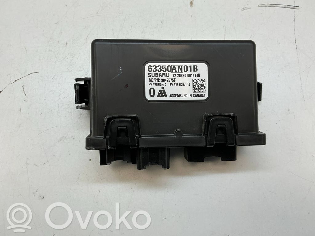 Subaru Outback (BT) Tailgate/trunk control unit/module 
