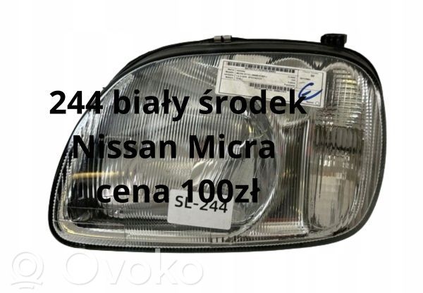 Nissan Micra Priekšējais lukturis 