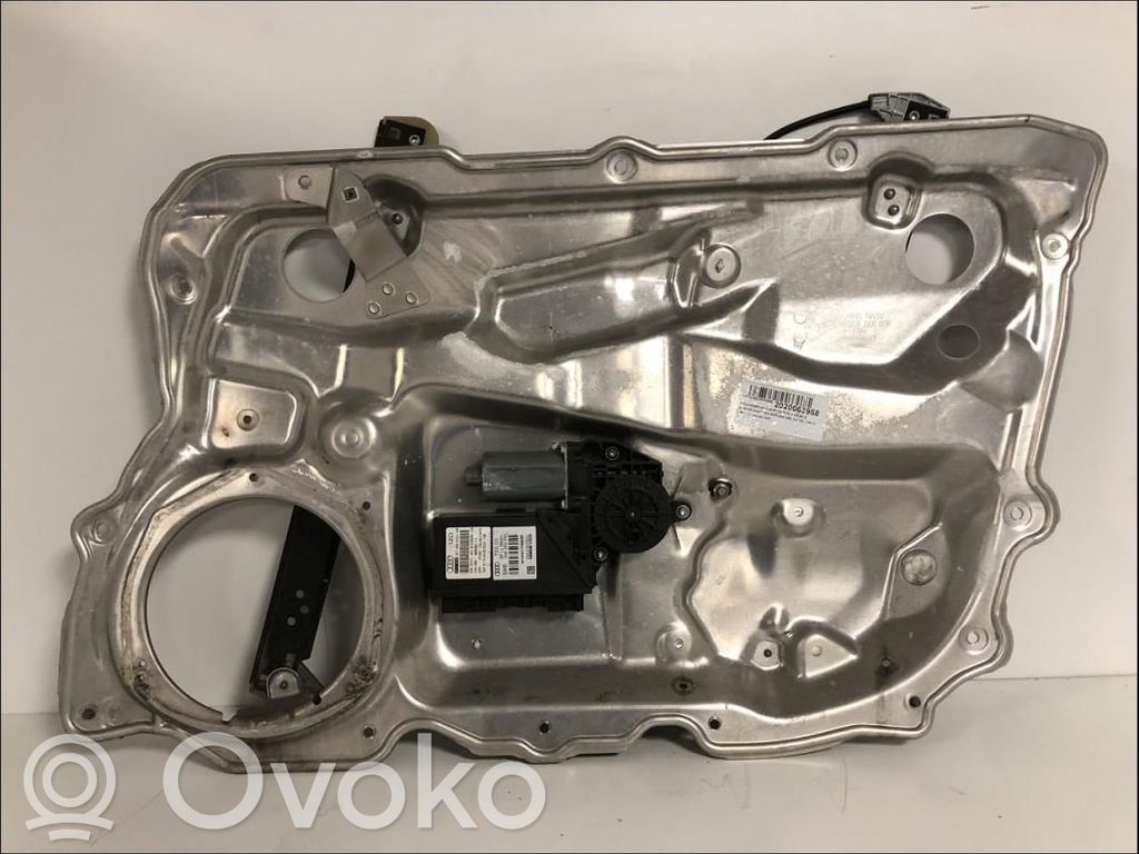 Audi A8 S8 D3 4E Front door window regulator with motor 