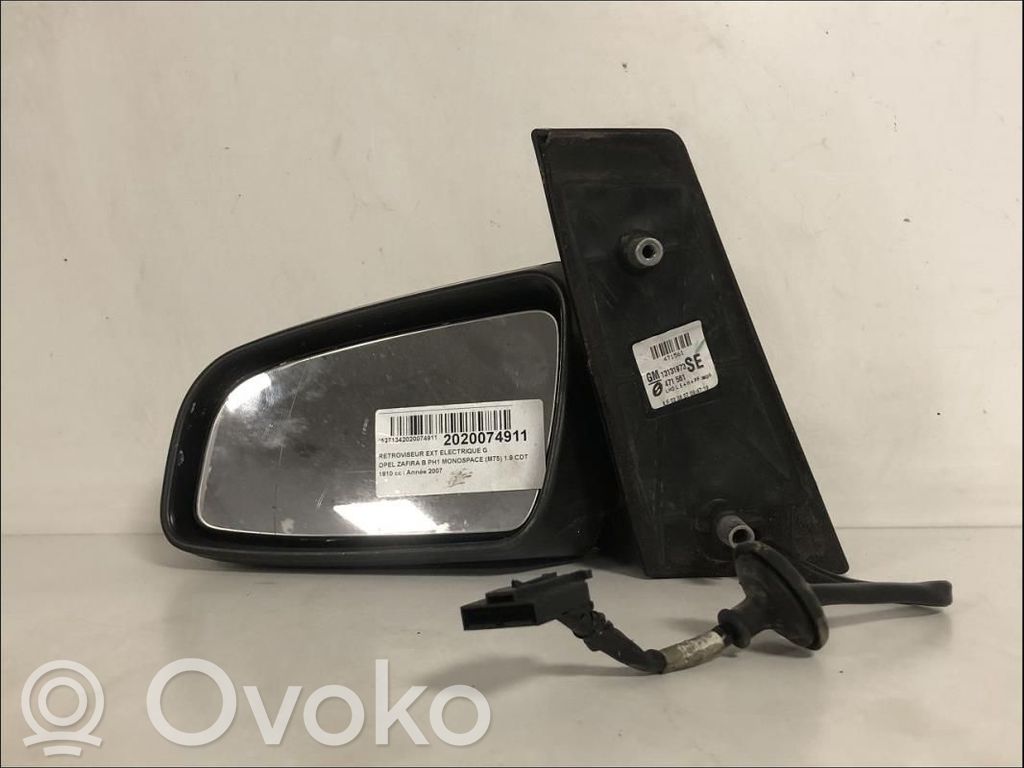 Opel Zafira B Manualne lusterko boczne drzwi przednich 