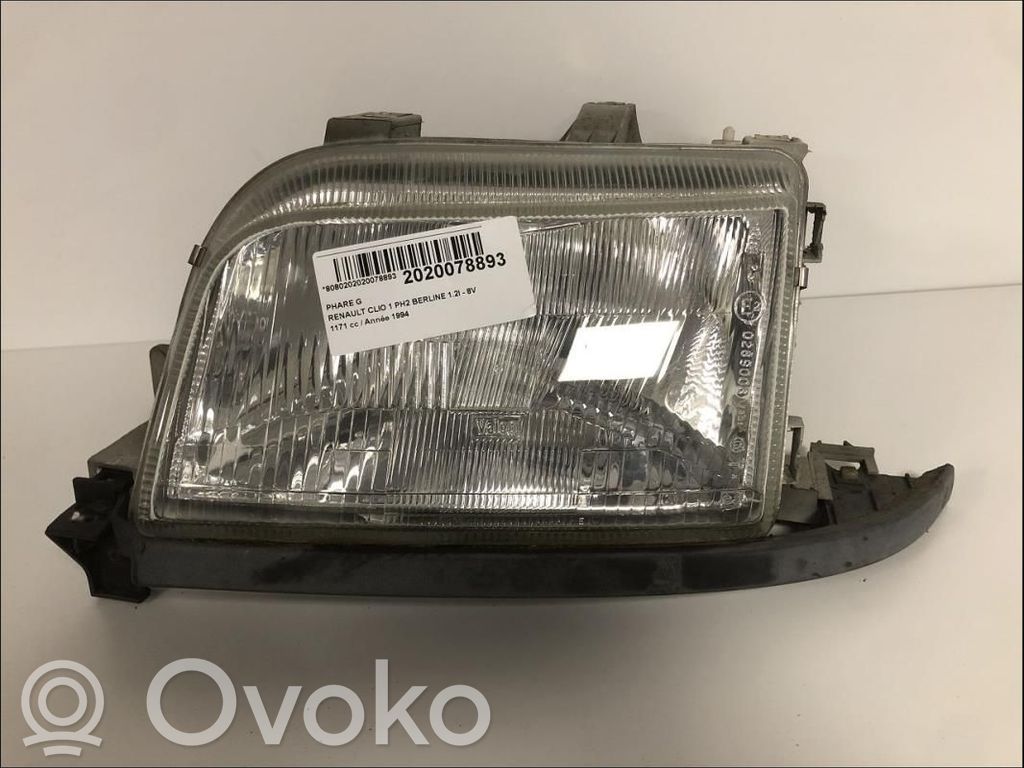 Renault Clio I Phare frontale 
