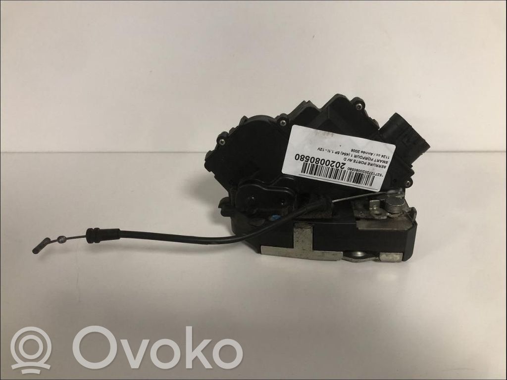 Smart ForFour I Priekšpusē slēdzene 
