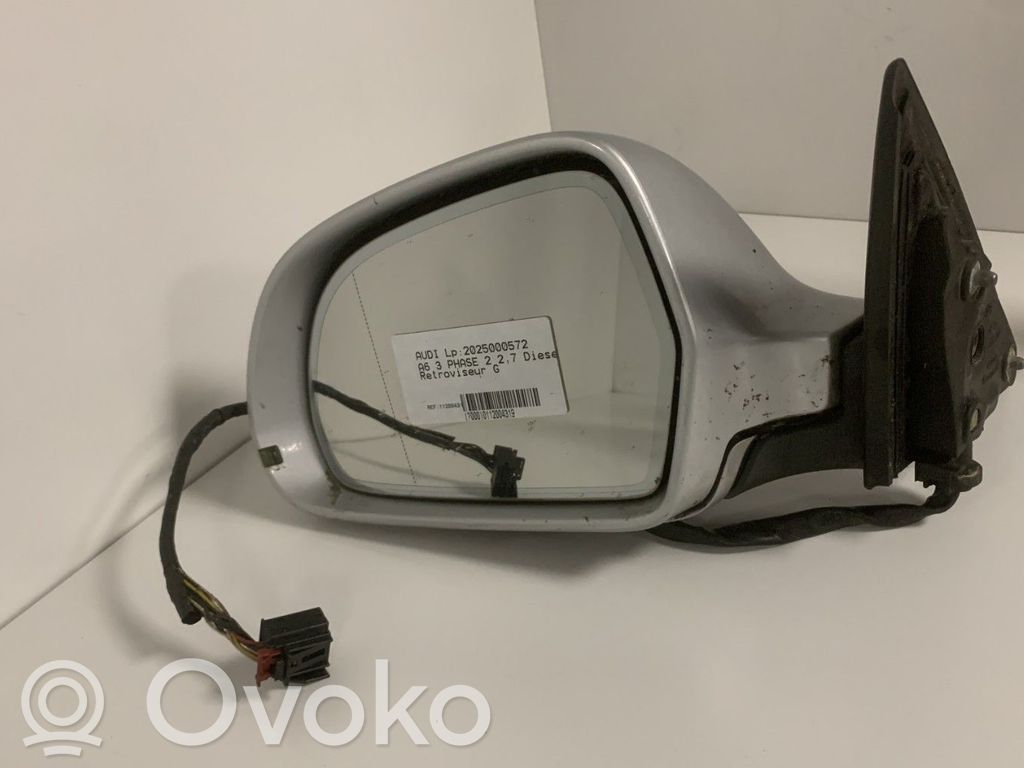 Audi A6 S6 C6 4F Manualne lusterko boczne drzwi przednich 