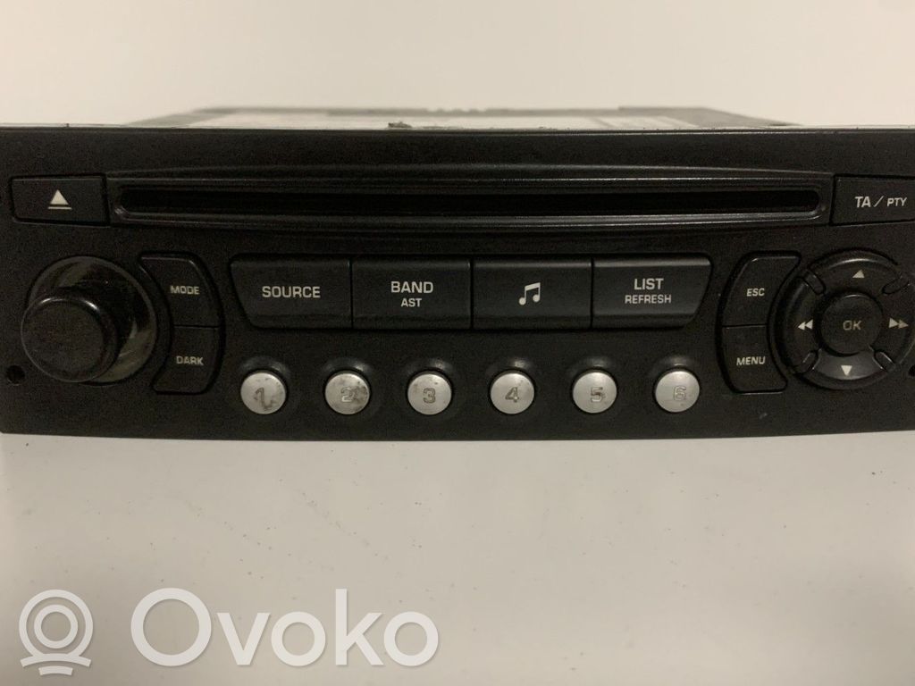 Citroen C4 I Radio/CD/DVD/GPS-pääyksikkö 