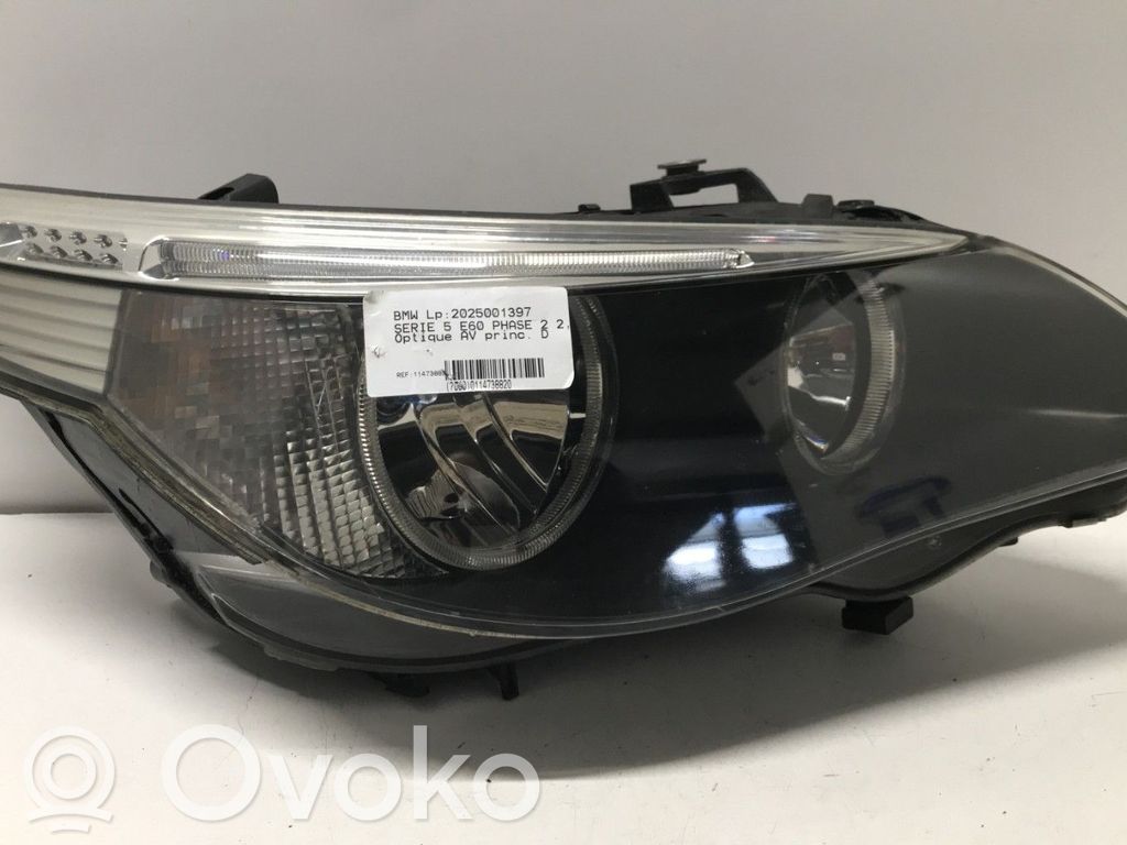 BMW 5 E60 E61 Headlight/headlamp 