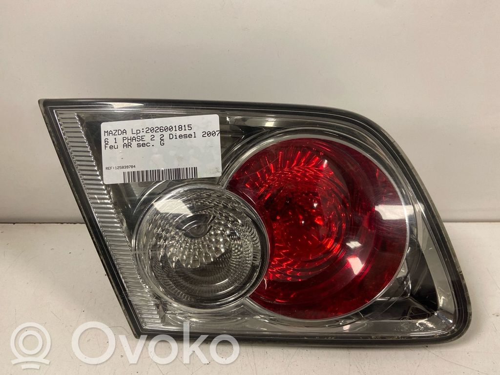 Mazda 6 Tailgate rear/tail lights 