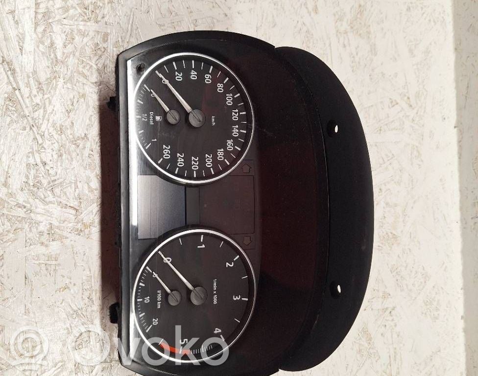BMW 3 E90 E91 Speedometer (instrument cluster) 