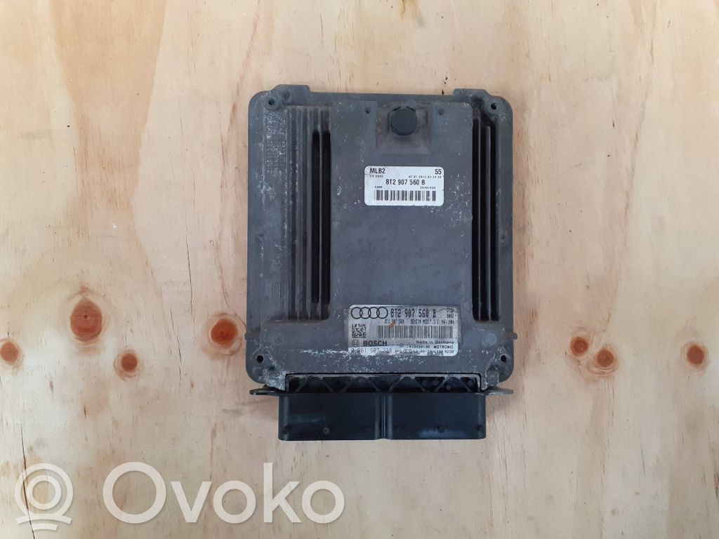 Engine control unit/module ECU   8T2907560BAUDI,8T2907560B