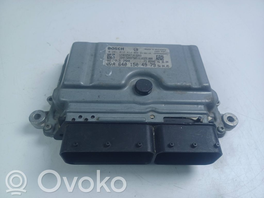 Mercedes-Benz B W245 Engine control unit/module 