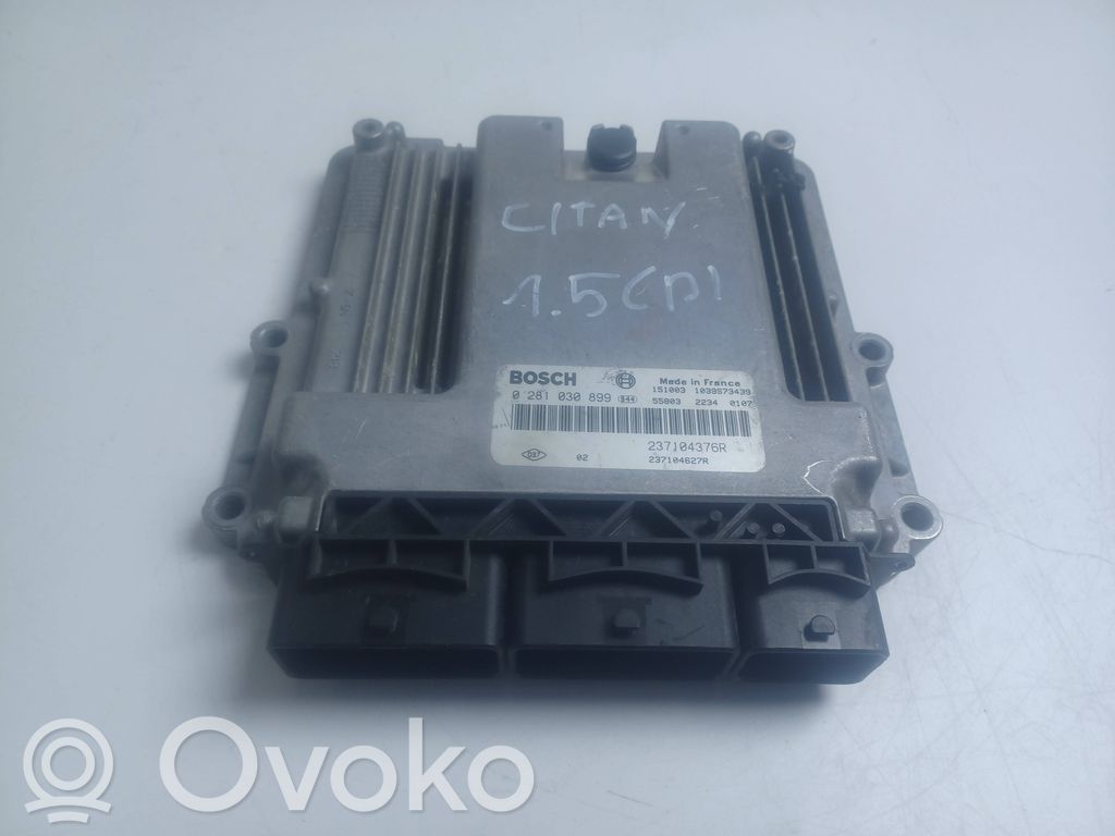 Renault Clio IV Engine ECU kit and lock set 