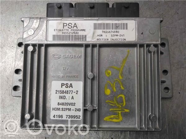 Engine control unit/module ECU   9655212680,9644674580