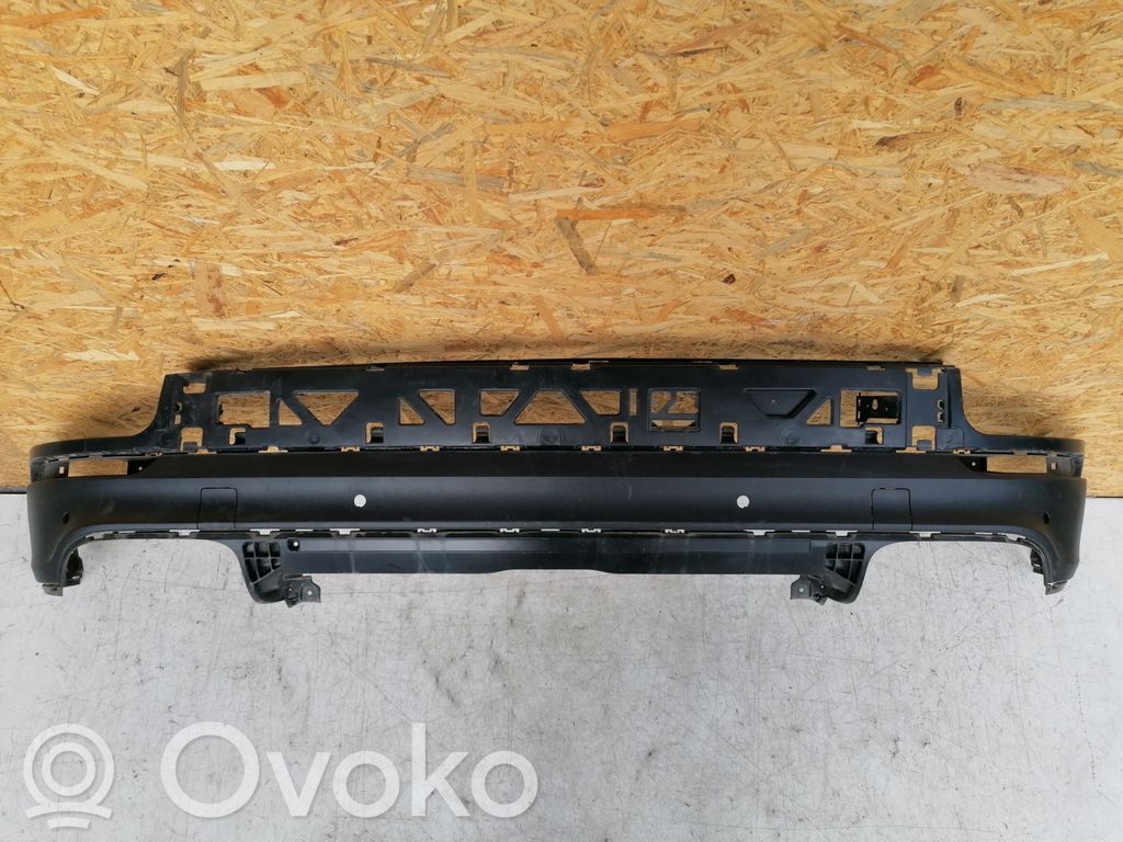 Porsche Cayenne (9Y0 9Y3) Moldura inferior del parachoques trasero 