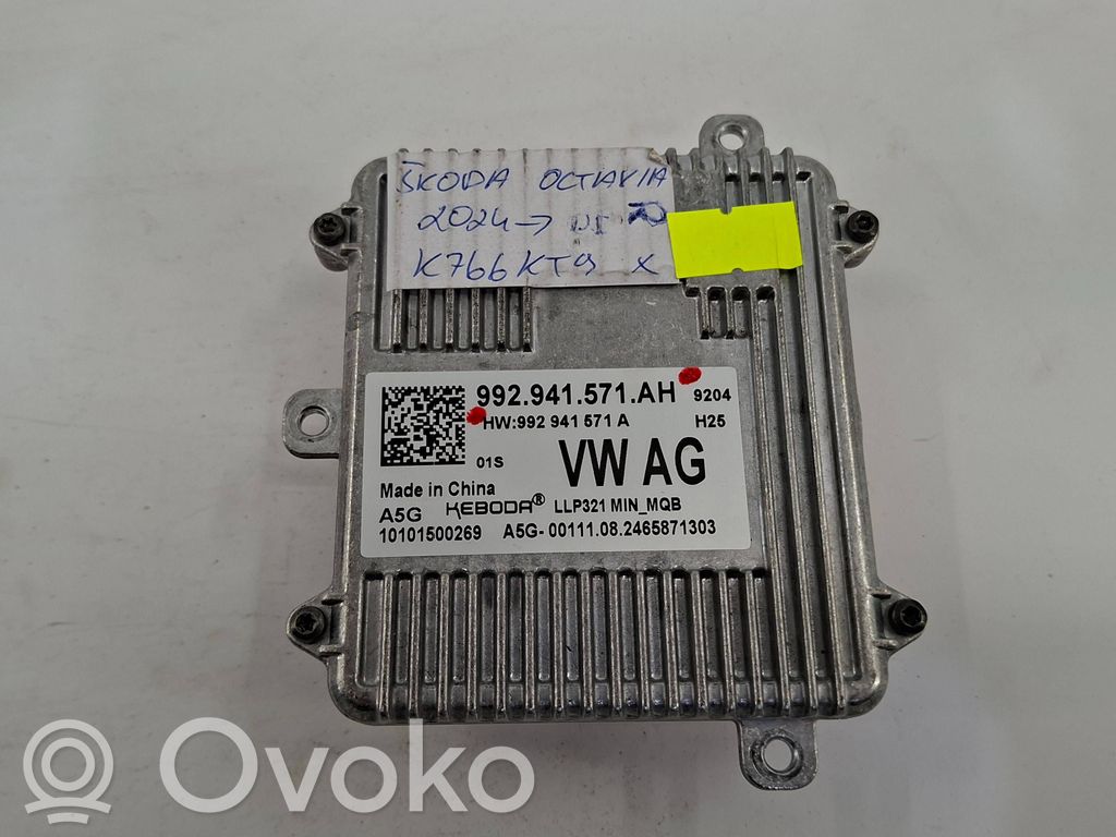 Skoda Octavia Mk4 Moduł poziomowanie świateł Xenon 
