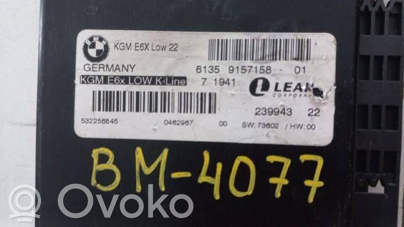 BMW 5 E60 E61 Modul confort 
