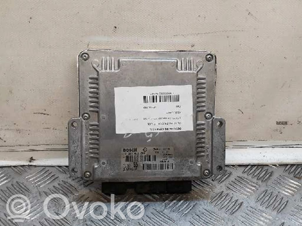Unidad de control/módulo del motor   9652966280