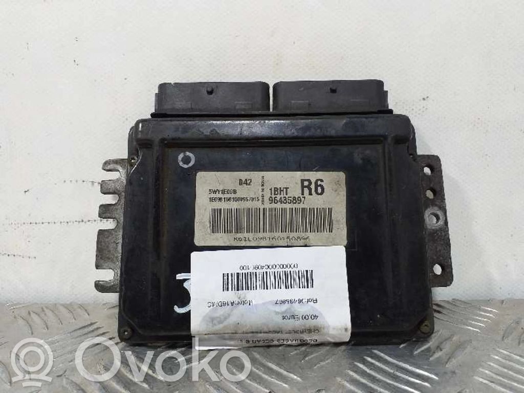 Engine control unit/module   96435897,5WY1E09B