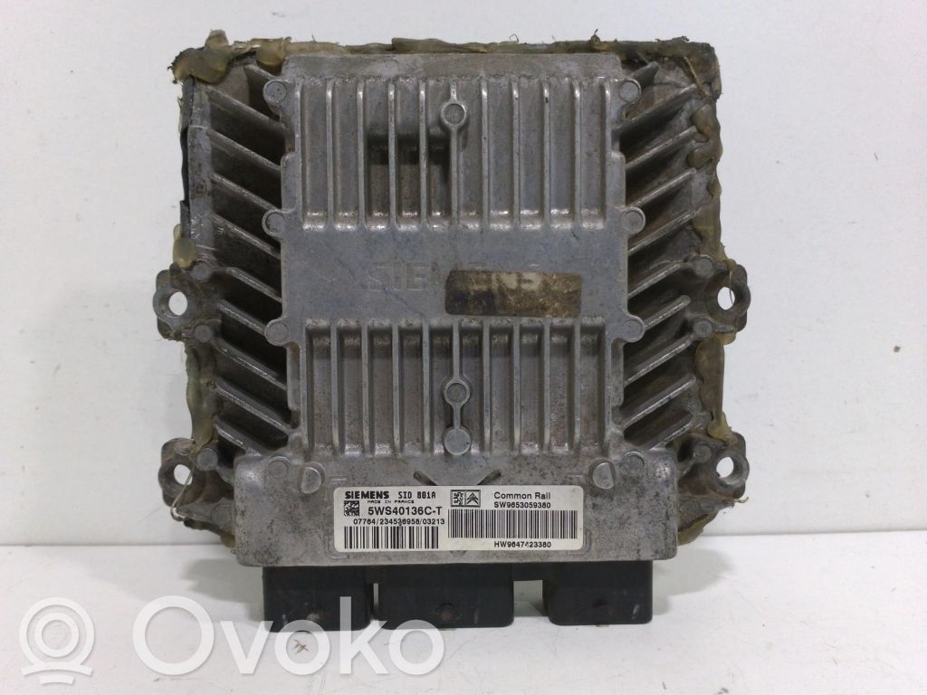 Peugeot Partner Engine control unit/module 
