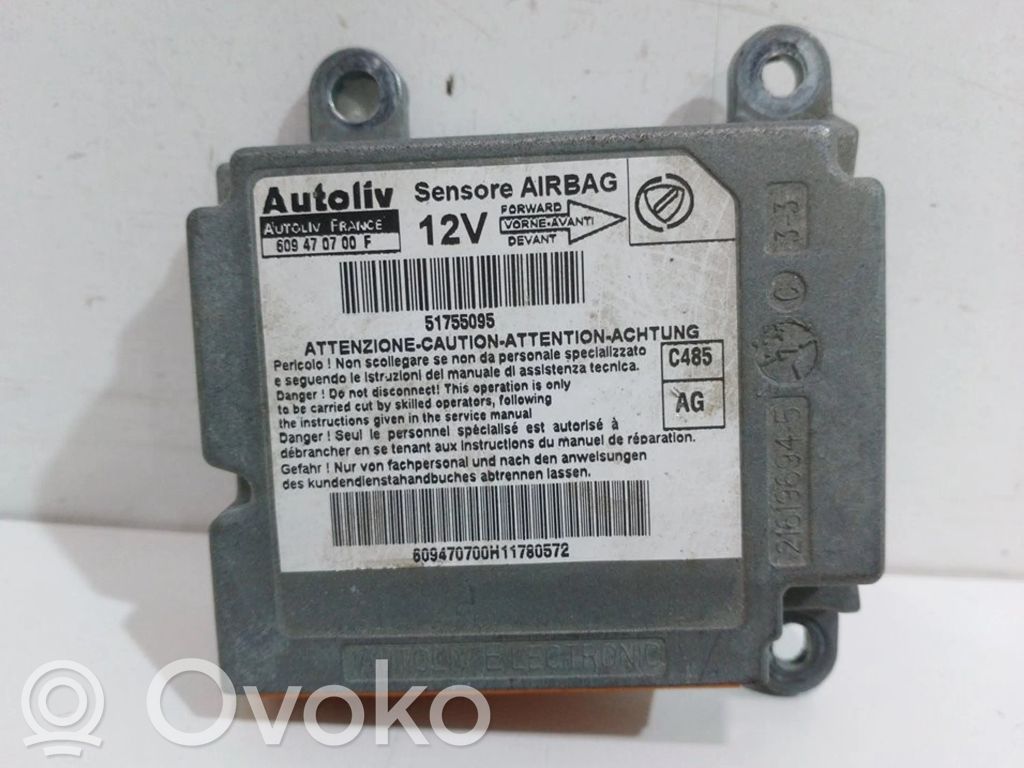 Fiat Linea Sterownik / Moduł Airbag 