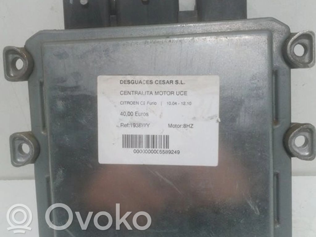 Citroen C2 Unidad de control/módulo del motor 