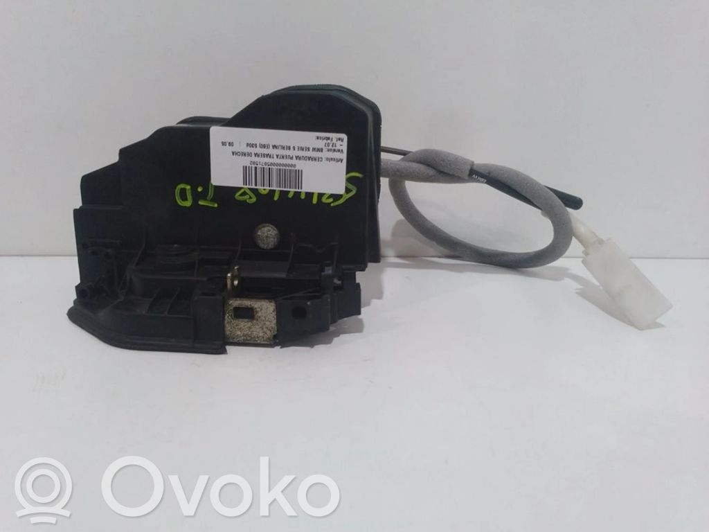 Cerradura de puerta trasera   7036172